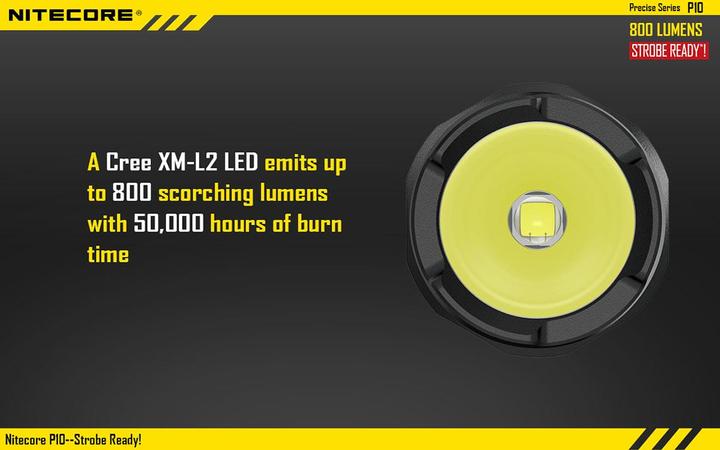 Actual product image Nitecore P10 (13.40 cm, 800 lm)