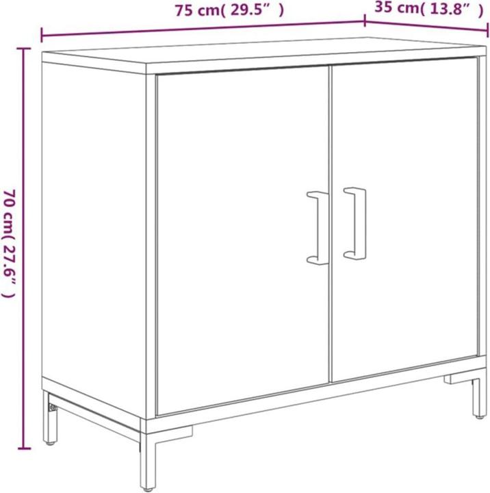 Produktbild VidaXL Chaunce (75 x 35 x 70 cm)