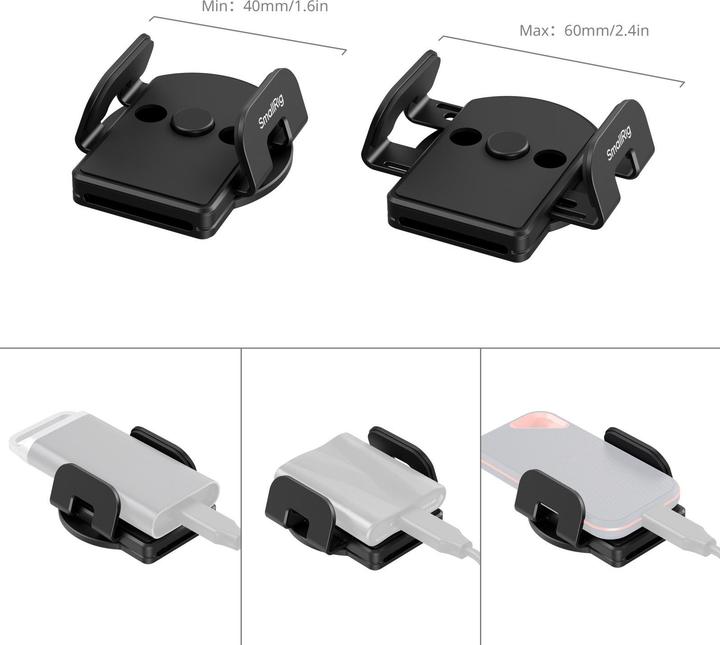 Actual product image SmallRig Clamp für externe SSDs