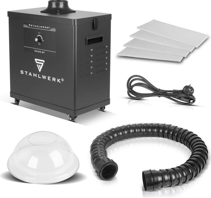 Actual product image Stahlwerk Fume extraction unit FE-210 ST with triple filter and 210 W extraction system (Extraction system)