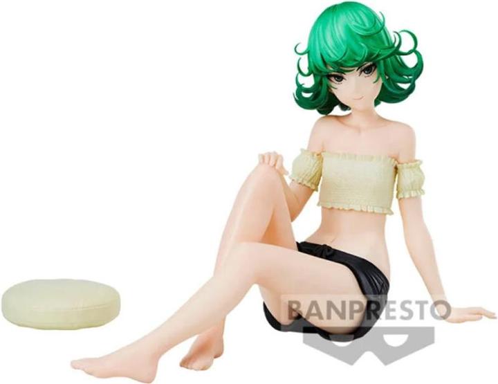 Banpresto ONE PUNCH MAN - Terrible Tornado - Figurine Relax Time 10cm