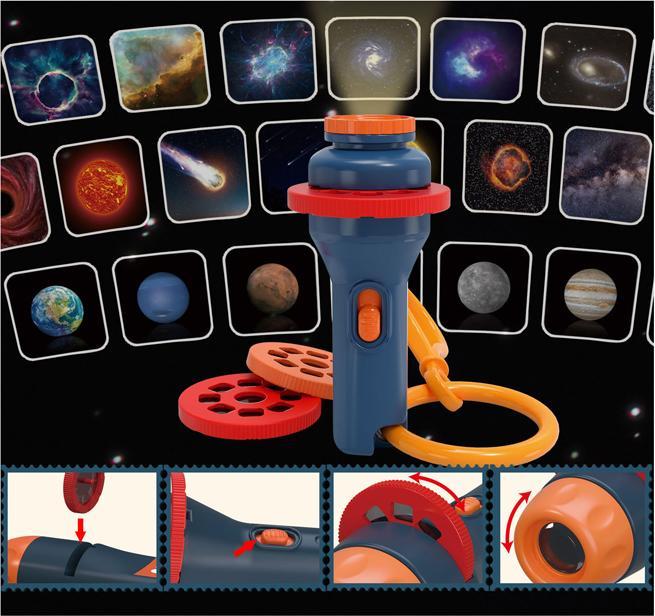 Produktbild Koala-Projektions-Taschenlampen-Planeten