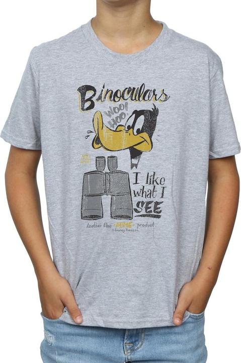 Actual product image Looney Tunes Boys Daffy Duck Binoculars T-Shirt (152, 158)