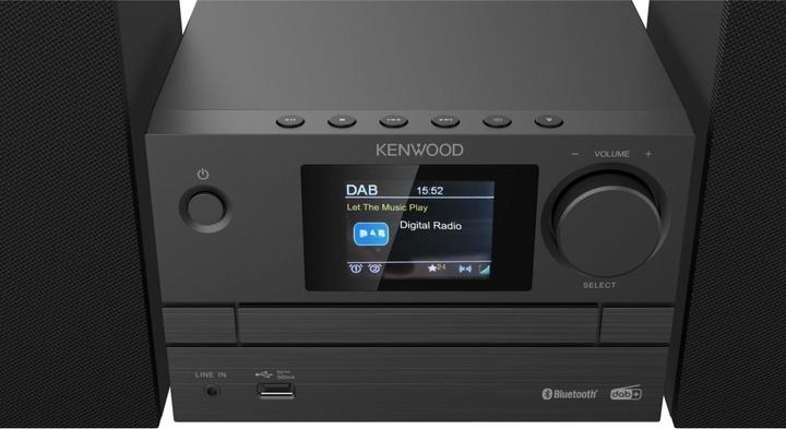 Actual product image Kenwood M-525 DAB (Bluetooth, CD player, 1x 7 W)