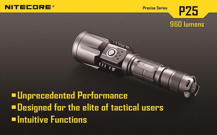 Produktbild Nitecore P25 (16 cm, 960 lm)