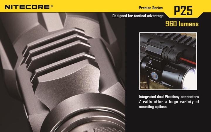 Produktbild Nitecore P25 (16 cm, 960 lm)