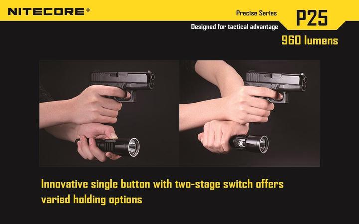 Produktbild Nitecore P25 (16 cm, 960 lm)