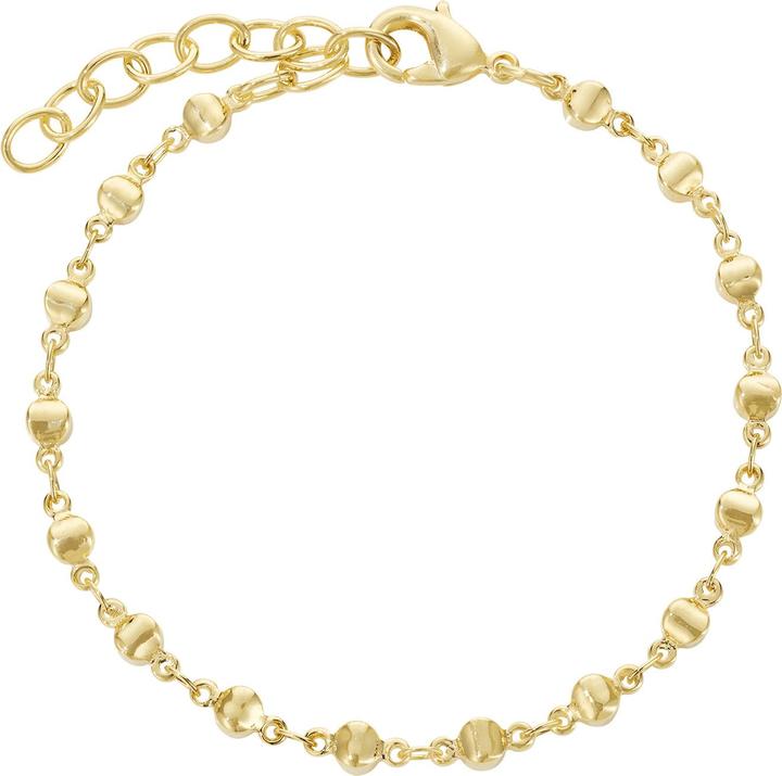 Image du produit Steinkult Bracelet doré "Lana (20 cm, Laiton doré 18 carats)
