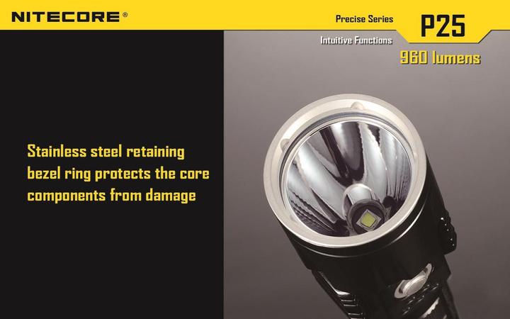 Produktbild Nitecore P25 (16 cm, 960 lm)