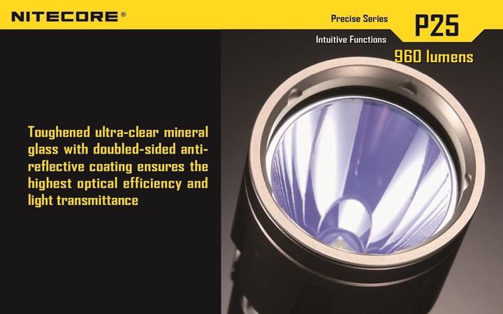 Produktbild Nitecore P25 (16 cm, 960 lm)
