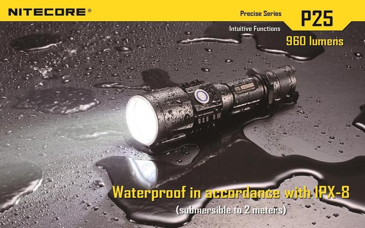 Produktbild Nitecore P25 (16 cm, 960 lm)