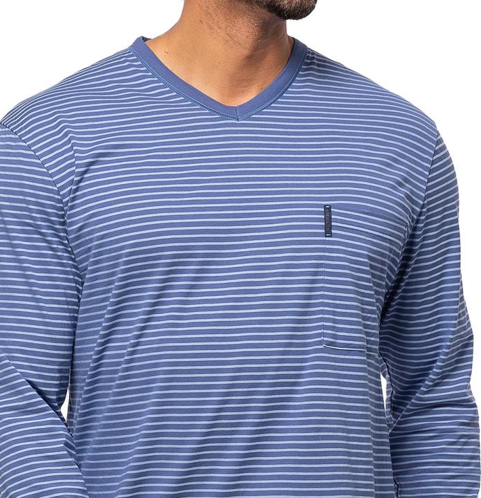 Immagine prodotto Ammann Pigiama in cotone extra leggero a maniche lunghe (54, XL)