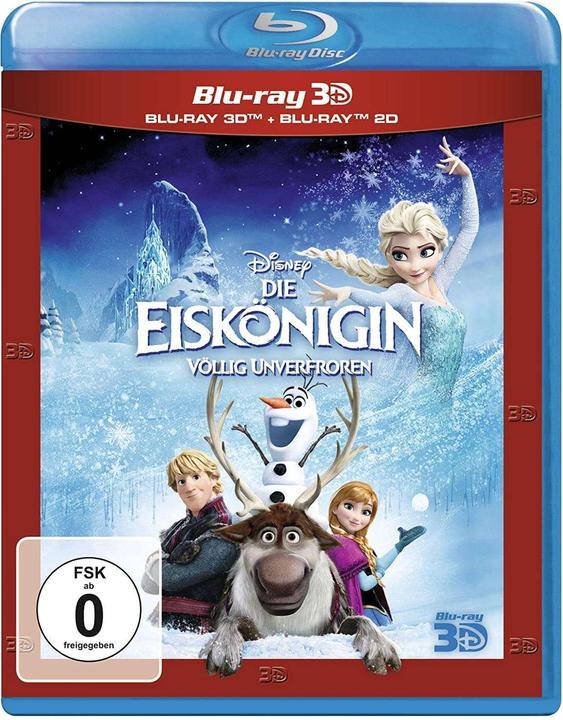 Die Eiskönigin Völlig unverfroren (Blu-ray, 3D Blu-ray, 2013, Türkisch, Englisch, Italienisch, Deutsch)
