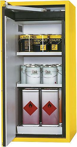 Produktbild asecos Gefahrstoffschrank Typ 90, feuerbeständig (60 cm, 129.80 cm)