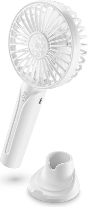 Produktbild Cellularline Ventilator Breezy weiss Tragbarer Ventilator mit Standfunktion PORTABLEFANW