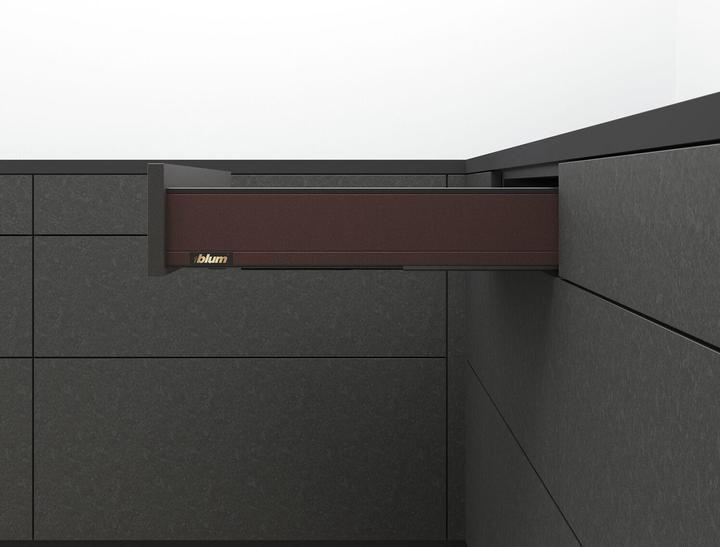 Actual product image Blum LEGRABOX special edition Decorative element height M, NL 300 mm, Noble Rust