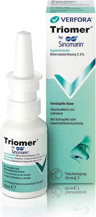 Produktbild Triomer Nasenspray Sinomarin hypertonisch (1 Stück)