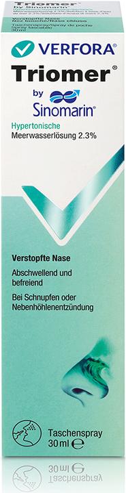 Produktbild Triomer Nasenspray Sinomarin hypertonisch (1 Stück)
