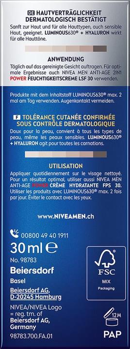 Produktbild Nivea Men Anti-Age Power (30 ml)