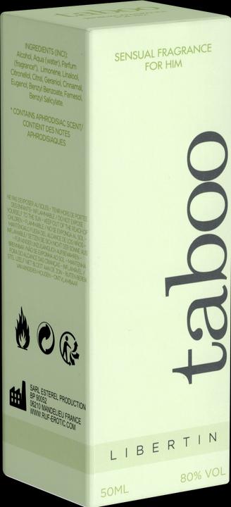 Produktbild Ruf Taboo Libertin fÃ¼r MÃ¤nner 50 ml (Eau de Toilette, 50 ml)