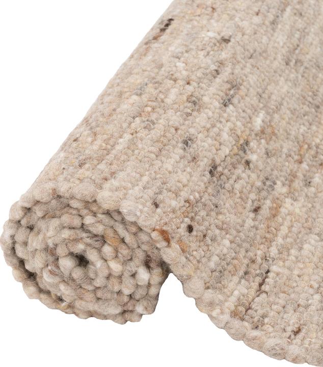 Produktbild Pergamon Natur Teppich Wolle Alaska Meliert (60 x 90 cm)
