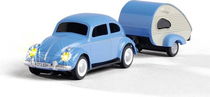 Carson 1:87 VW Beetle w. trailer 2.4G 100% RTR (RTR Ready-to-Run)