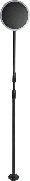 Image du produit V-TAC VT948 Lampe solaire de jardin à LED 8W Corps blanc et noir 4000K (500 lm, IP65)