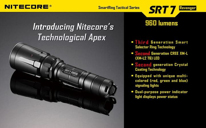 Produktbild Nitecore Srt7 (15.80 cm, 960 lm)