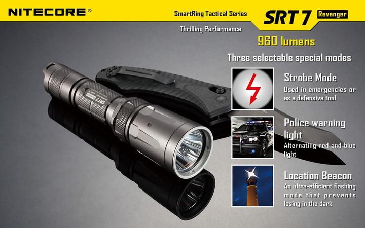 Produktbild Nitecore Srt7 (15.80 cm, 960 lm)