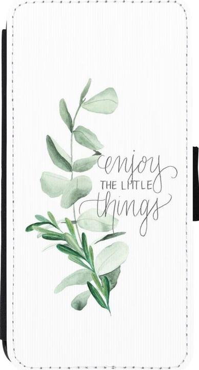 Image du produit PhoneLook Coque Wallet noir Enjoy the little things (Apple iPhone 11)
