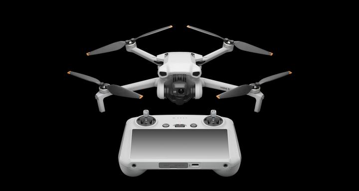 Produktbild DJI Mini 3 mit RC Controller (38 min, 248 g, 12 Mpx)