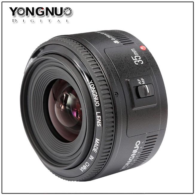 Actual product image Yongnuo 35mm f/2 Canon EF (Canon EF, full size, APS-C / DX)