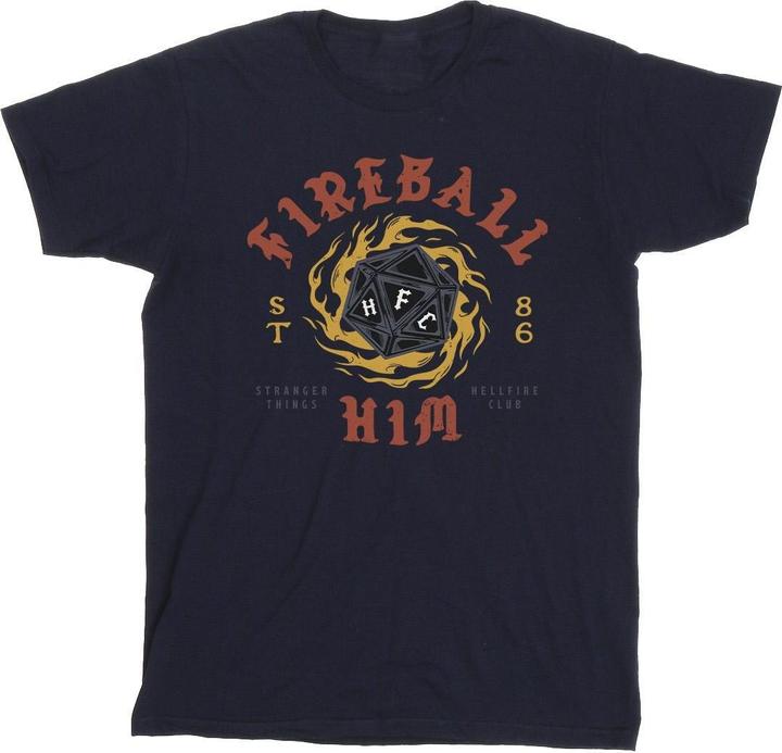Produktbild Netflix Stranger Things Fireball Dice 86 TShirt (XXL)