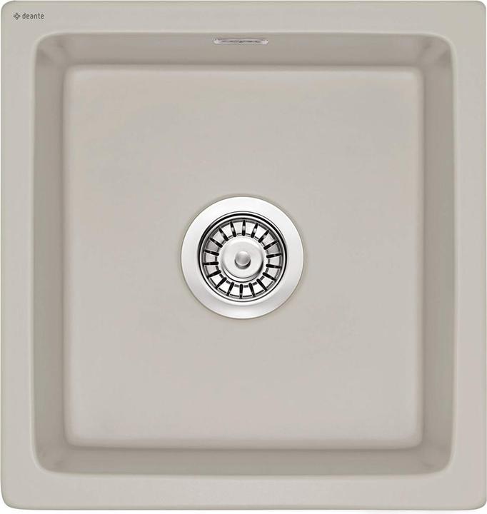Actual product image No Name Ceramic sink with 1 bowl (64 cm, 50 cm)