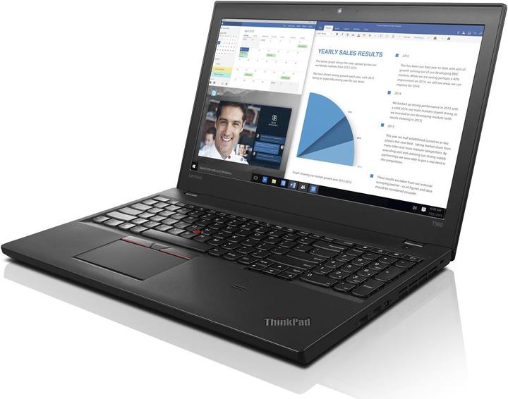 Produktbild Lenovo ThinkPad T560 (15.60", Intel Core i7-6600U, 8 GB, 256 GB, CH)