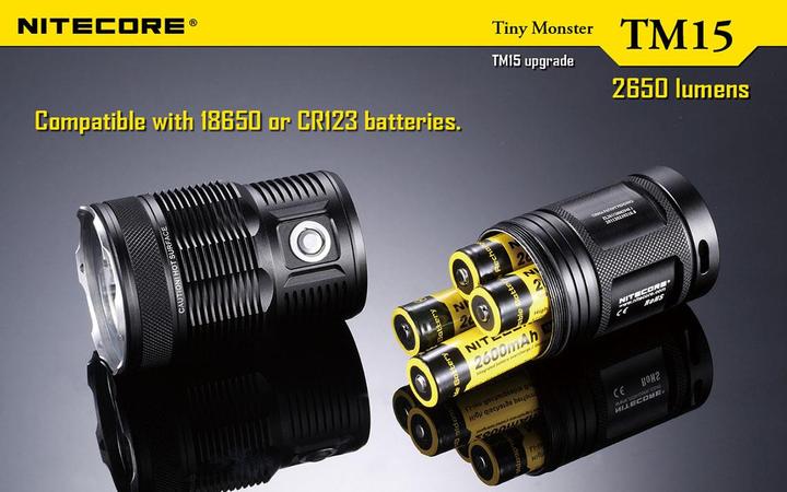 Produktbild Nitecore Tm15 (15.80 cm, 2650 lm)