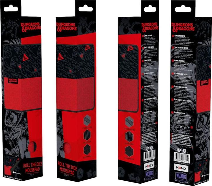 Produktbild Konix Dungeons + Dragons Mousepad (S)