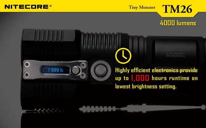 Image du produit Nitecore TM26 QuadRay (14.20 cm, 4000 lm)