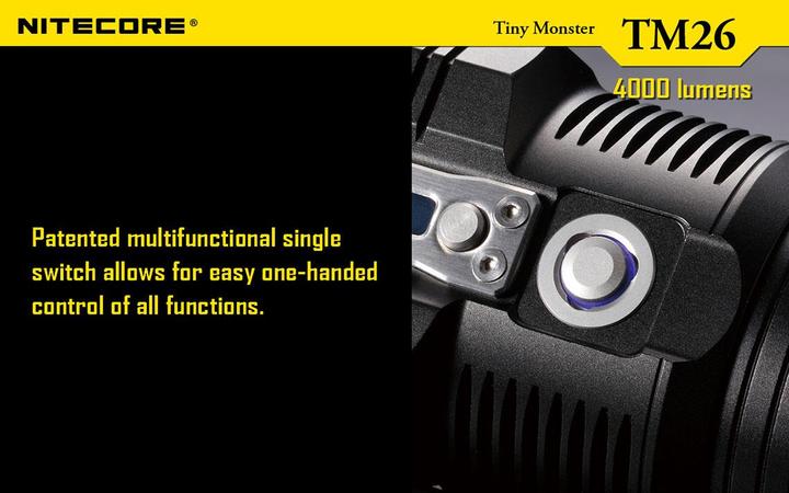 Image du produit Nitecore TM26 QuadRay (14.20 cm, 4000 lm)