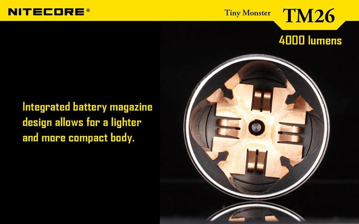 Image du produit Nitecore TM26 QuadRay (14.20 cm, 4000 lm)