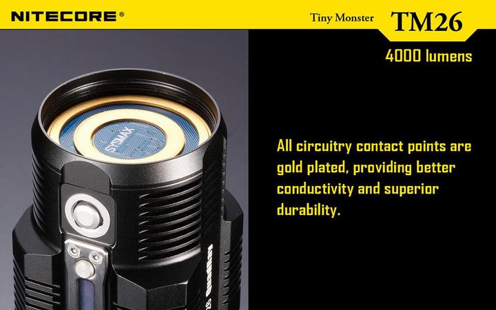 Image du produit Nitecore TM26 QuadRay (14.20 cm, 4000 lm)