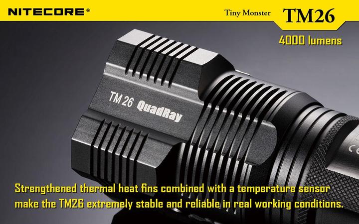 Image du produit Nitecore TM26 QuadRay (14.20 cm, 4000 lm)