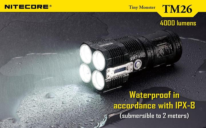 Image du produit Nitecore TM26 QuadRay (14.20 cm, 4000 lm)