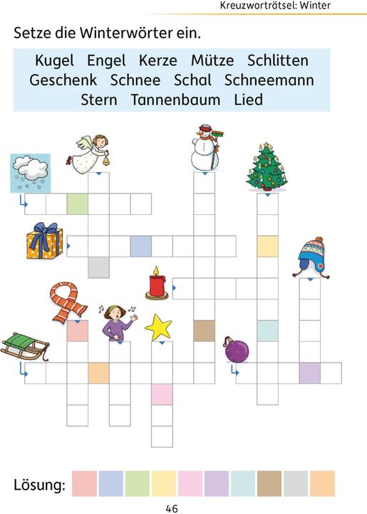 Immagine prodotto Il mio blocco puzzle tedesco di prima elementare (Tedesco, Walther, Stefanie, 2023)