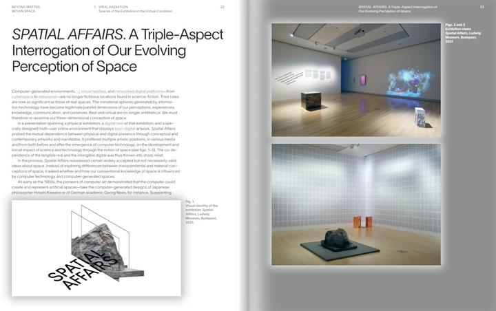 Produktbild Beyond Matter, Within Space (Englisch, Helen Kaplinsky, Corina L. Apostol, Lívia Nolasco-Rózsás, Siegfried Zielinski, 2023)