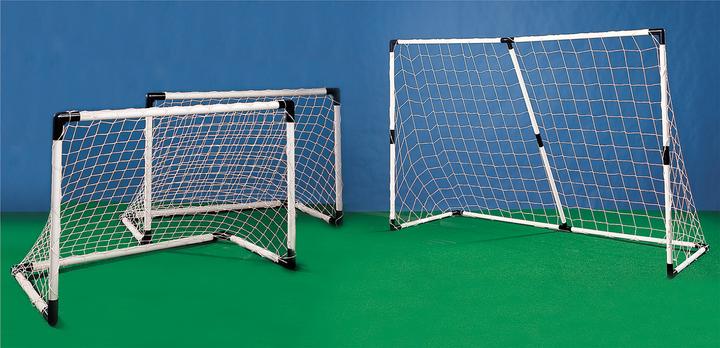 Happy People Fussballtor Set 2in1 183x121cm o.(2x) 91x63cm