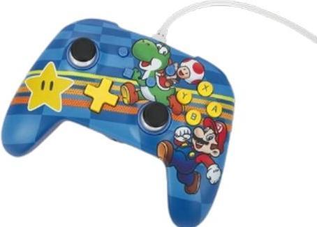 Actual product image NoName Wired Controller Nintendo Switch - Mushroom Kingdom Friends (Switch, Switch OLED)