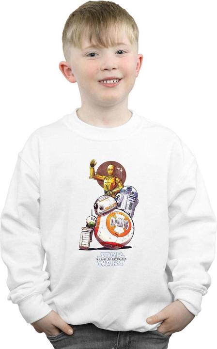 Image du produit Star Wars - Sweat THE RISE OF SKYWALKER DROIDS ILLUSTRATION - Garçon (128)