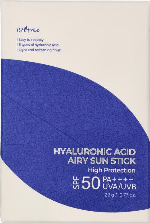 Isntree Hyaluronic Acid Airy Sun Stick (Sonnenstick, SPF 50, 22 ml, 22 g)