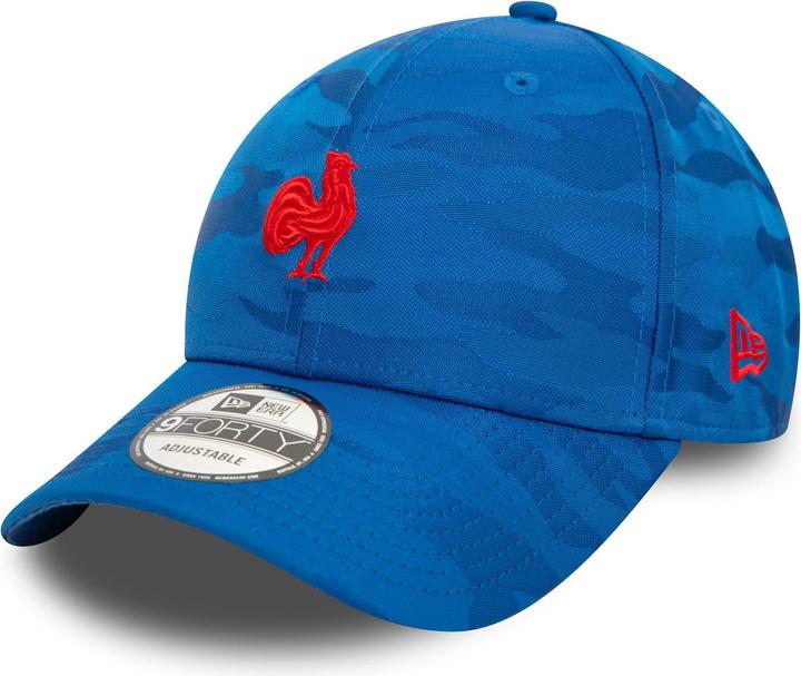 New Era 9Forty Strapback Cap - TONAL CAMO French Rugby royal